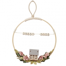 Ring av Trä Med upphängning Dia. 15 cm Träring