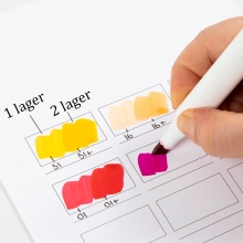 Illustrations Marker - 24 st Tuschpennor - Complementary Colors