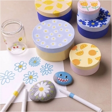 Tuschpennor - Kreativ Multi Marker - 12 st