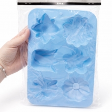 Silikonform Blommor 75 ml till scrapbooking, pyssel och hobby