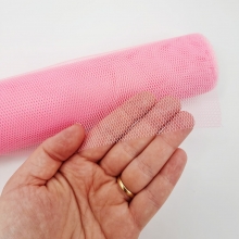 Tyll på rulle Bredd: 50 cm Rosa 5 meter till scrapbooking, pyssel och hobby