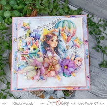 Scrapbooking Papper Craft O Clock - Unicorn Sweet