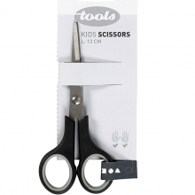 Barnsax Universal Svart 14 cm till scrapbooking, pyssel och hobby