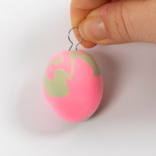 Upphängningsöglor 50 st L: 22 mm Förgylld Julkulor