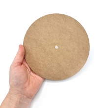 Urverkstavla MDF Dia: 180 mm till scrapbooking, pyssel och hobby