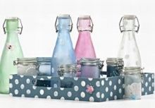 Glasfärg frost Violett 35 ml till scrapbooking, pyssel och hobby