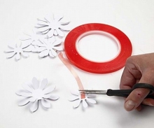 Stark Dubbelhäftande tejp 7mm 25 meter till scrapbooking, pyssel och hobby