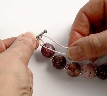Armband med decoupagepapper Inspiration Smyckestillverkning