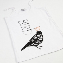 T-shirt stl. medium Vit Rund hals till scrapbooking, pyssel och hobby