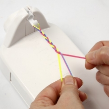 Knytsnöre 2 mm Vit 50 meter 2mm smyckestillverkning