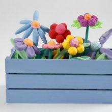 Foam and Silk Clay Lera Mixad Färger 12 burkar