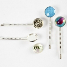 Hårnål med cabochon Inspiration Smyckestillverkning