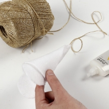 Enhörningsdiadem av filt Inspiration Smyckestillverkning