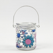 Porslin - Glaspennor - 12 st Opaque Färger 1-3 mm