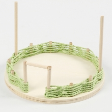 Miniatyr-värld med kaniner och morötter i Silk Clay Gjutning Modellering Inspiration
