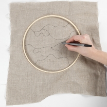 Lanternor målade med färggradering DIY Inspiration