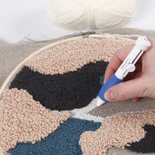 Lanternor målade med färggradering DIY Inspiration