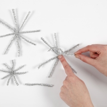 Pysselset Vinter Snöflingor Pysselkit Högtider