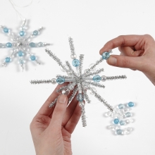 Pysselset Vinter Snöflingor Pysselkit Högtider