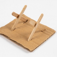 Mini DIY Kit Nissens dörr - Renen Rudolf Hälsar På