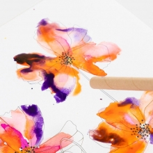 Art Aqua Akvarellfärger Mixade färger 48 st Akvarellfärg