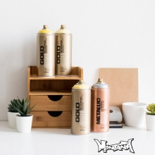 Montana GOLD Sprayfärg Vanilla 400 ml Ljusgul