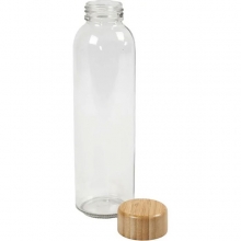 Vattenflaska av Glas - Bambu - 500 ml