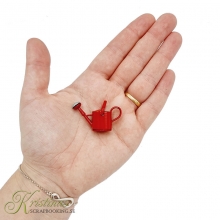 Miniatyr - Röd Vattenkanna - 4 cm