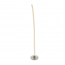 Vaxade ljusvekar ljustillverkning Wedo Stabilo med metallhållare.