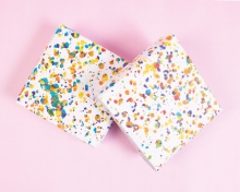 Vaxkritor i Hink Mixade Färger 100 st till scrapbooking, pyssel och hobby