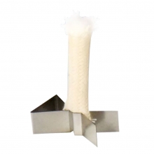 Återanvändbar vekhållare för kraftigare veke med diameter 3-11 mm. Används till marschaller, ljusfat, trädgårdsljus och gjutna l