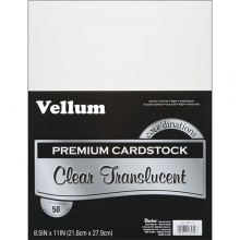 Darice Vellum Value Pack 8.5"X11" 50/Pkg Specialpapper