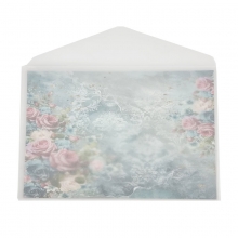 Kuvert C6 - Vit Vellum - 10 st - Glassine Envelope