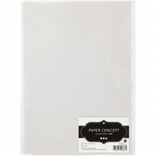 Vellum Ljusgrå A4 150 gram 10 ark Pergamentpapper Transparant