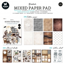 Paper Pad A5 - DIY Block Studio Light - Vintage Treasures Sea