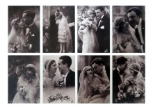 Vintage Foton A4 Wedding Bröllop Kärlek Alla Hjärtans Dag