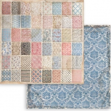 Paper Pad Stamperia - Vintage Library Backgrounds - 12x12 Tum