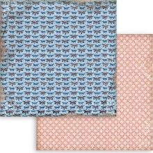 Paper Pad Stamperia - Vintage Library Backgrounds - 12x12 Tum