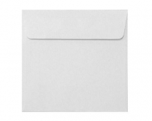 Kuvert 13x13 cm Inkido Vitt 10 st Kvadratiska Kort