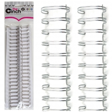 We R Memory Keepers Cinch binding wires 1,9cm, 27.5cm x2 Silver The Bokbindning