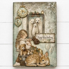 Papper Stamperia - White Christmas - Mixed Cards and Tags