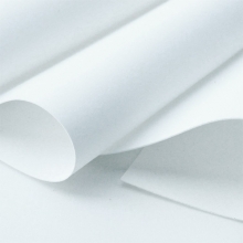 Silkfoam 0,6 mm Vit ca 26 x 35 cm Foamiran Blomtillverkning