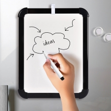 Whiteboardtavla Liten - Inkl. Penna och Magneter - 22x27cm