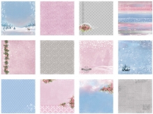 Paper Pad 6x6 ScrapBerrys Winter Wonderland Scrapbooking Papper