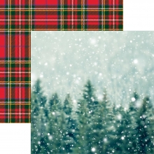 Papper Reminisce 12x12 - Christmas Spirit - Winter Wonderland