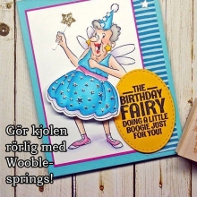 Action Wobble Spring 6 st Spiralfjädrar 38 x 30 mm Stämpeltillbehör