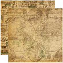 Papper Reminisce Expedition Destination World Map