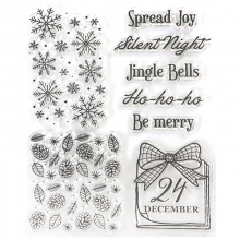 Clearstamps Stamperia - Silent Night - Spread Joy