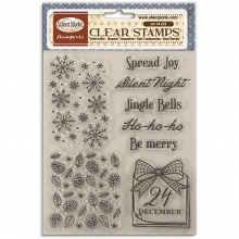 Clearstamps Stamperia - Silent Night - Spread Joy