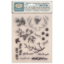 Clearstamps Stamperia - White Christmas - After The Snow